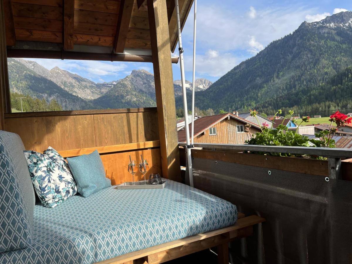 Ferienwohnung Bergglück Hinterstein Exterior foto